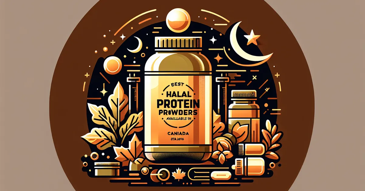 Halal protein powder options available in Canada — certified and compared
