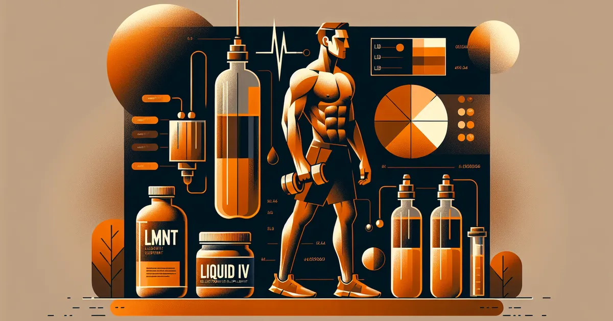 LMNT vs Liquid IV vs DripDrop electrolyte packets compared side by side